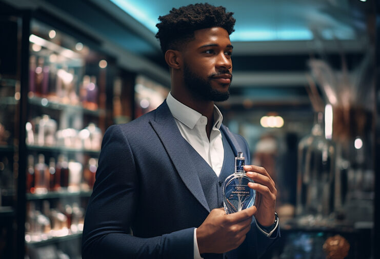 Introduction To Fragrance, Cologne, Eau De Toilette & Perfume man choosing a best cologne for him