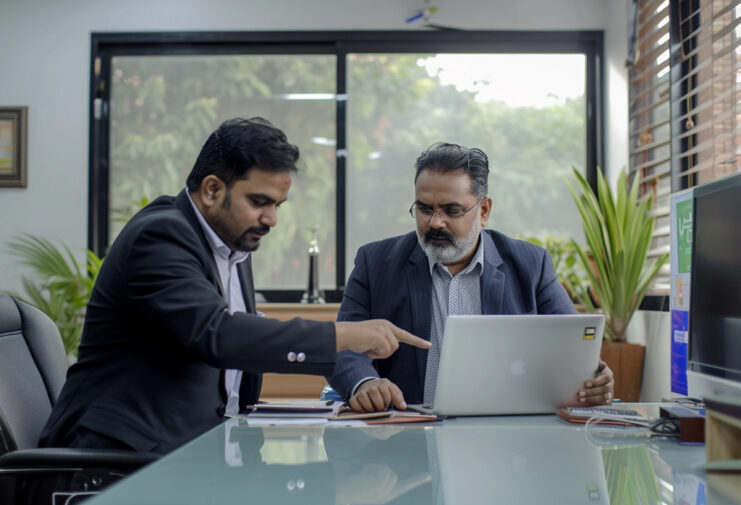 20 Things Guys Should Never Apologize For 2 men in office arguing over work